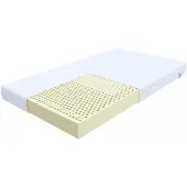 FDM UDINE Matras 90x200 cm - Hoogte 10 cm H2 - Koudschuim Latex Matrassen - Dubbelzijdig - 7 zones - Antiallergisch