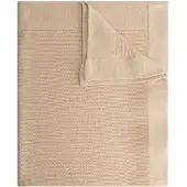 Prénatal wiegdeken Little Knits - Baby deken - Ecru Melange - Afmeting: 75x100cm