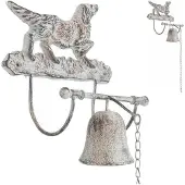 Benza Buiten Deurbel Hond Gietijzer 22 x 18 x 50 cm