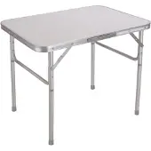 Marbueno Summer 10013 D25 75x55x25/60 Cm Height Adjustable Folding Camping Table Assorted Zilver 75 x 55 x 25/60 cm