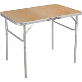 Marbueno Summer 10014 D25 90x60x39/70 Cm Height Adjustable Folding Camping Table Assorted Transparant 90 x 60 x 39/70 cm
