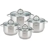 KINGHOFF 8 delige pannenset KH-4448