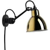 DCW éditions Gras n°304 Cable Wandlamp Gold | Round