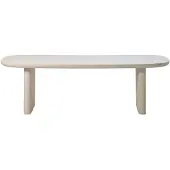 Giga Meubel Eettafel Maya Deens Ovaal Beige 240cm
