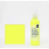 La Pajarita textielspray knutselverf 100ml neon geel textiel.