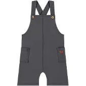 Babyface baby boys dungaree Jongens Jumpsuit - dark grey - Maat 56