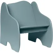 Ferm Living Lounge Stoel - Helling - 44x59x55 cm - Storm - - OneSize - Stoelen