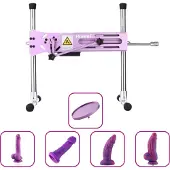 Hismith Premium Pro 1 Premium Smart APP Seksmachine bundel Purple Poison
