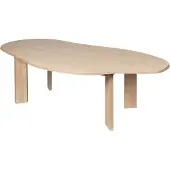 Ferm Living Tarn eettafel 118,5x220 cm White Oiled Beech