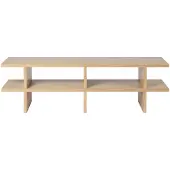 Ferm Living Kona Bank 34x138 Cm Naturel - Bankjes Eikenfineer Natural - 1104268685