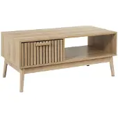 Home Deco Factory Klaus salontafel - hout - 100x50 cm