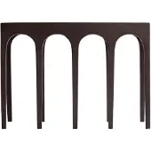 101 Copenhagen Bow Console Tafel 41x114 Cm - Bijzettafels & buffetten Vezelbeton Coffee - 241004