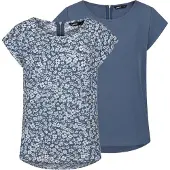 ONLY - ONLVIC LIFE S/S MIX TOP 2PK PTM - Meisjes - Blouses