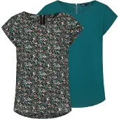 ONLY - ONLVIC LIFE S/S MIX TOP 2PK PTM - Meisjes - Blouses
