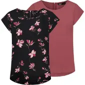 ONLY - ONLVIC LIFE S/S MIX TOP 2PK PTM - Meisjes - Blouses