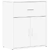 vidaXL Dressoir 60x31x70 cm bewerkt hout wit