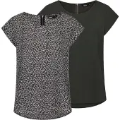 ONLY - ONLVIC LIFE S/S MIX TOP 2PK PTM - Meisjes - Blouses