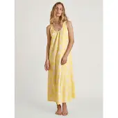 Calida Yellow Nachthemd 31294 Golden Cap - maat XS