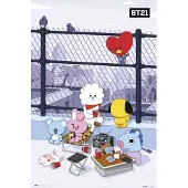 Merkloos Poster BT21 Azotea 61x91,5cm