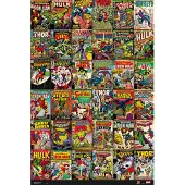 Merkloos Poster Marvel Comics Classic Covers 61x91,5cm