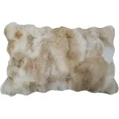 Mars & More half kussen teddy bubble beige 30x50cm