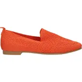 La strada Loafer Oranje Knitted - Damesschoenen - Maat - 36