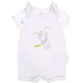 Disney Beige en gemêleerde baby rampers + romper DUMBO