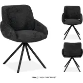 Maxfurn MX Sofa Eetkamer stoel Paolo | kleur: Antraciet