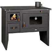 PRITY 95 Ltd. Küchenofen, houtkachel PRITY 2P50 met extra grote oven – 16kW + emissieklasse II