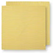 Pip studio Theedoek Stripes Yellow 65 x 65 cm (Set van 2)