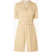 Lk bennett Stella Jumpsuit Romper Stone Maat: 8 | Playsuits Outlet | Dames | Groen