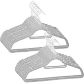 Springos Kledinghangers | Kledinghanger | 20 Stuks | Grijs