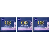 Nivea 3x Q10 Nachtcrème Anti-rimpel Verstevigend 50 Ml