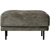 Bronx71 Hocker Denver velvet donkergroen.