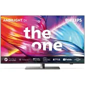 Philips 55PUS8949/12 The One 139,7 cm (55") 4K Ultra HD Smart TV Wi-Fi Antraciet, Grijs