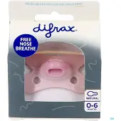Difrax Fopspeen Natural 0-6 M SE Rose Quartz