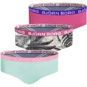 Björn Borg Meisjes Hipster 3P Palm Leaf