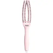 Olivia Garden Borstel Fingerbrush Pastel Pink Combo Small
