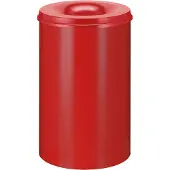 V-Part Papierbak vlamdovend 110ltr rood