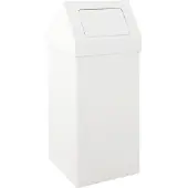 Sonstiges Carro-Push Push prullenbak 55 l Wit Gepoedercoat aluminium