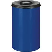 Brabantia Papierbak vlamdovend 110ltr blauw/zwart