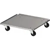 DutchDesign RVS (Roestvrij staal) Prullenbak 37 (B) x 37 (D) x 4,5 (H) cm Zilver