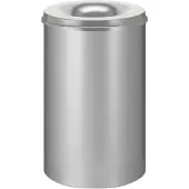 V-Part Papierbak vlamdovend 110ltr grijs