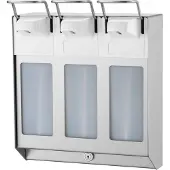 Mediqo-Line MediQoline TRIO Zeep & desinfectiemiddeldispenser RVS 1000ml