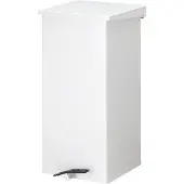 DutchDesign Carro-Kick Pedaalemmer 110 l Wit Gepoedercoat aluminium