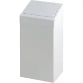 V-Part Prullenbak 50 l Wit Metaal 0