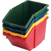 Meva Tweelaagse afvalsorteercontainer - geel 45L