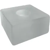 Scentchips Kandelaar Block Grijs D 8 H 3 Cm