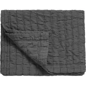 Vandyck Pure 64 G.Dyed Bedsprei 180x260 off black