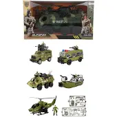 Toi-Toys Toi Toys Militair Voertuig + Accessoires Multi multi Kunststof